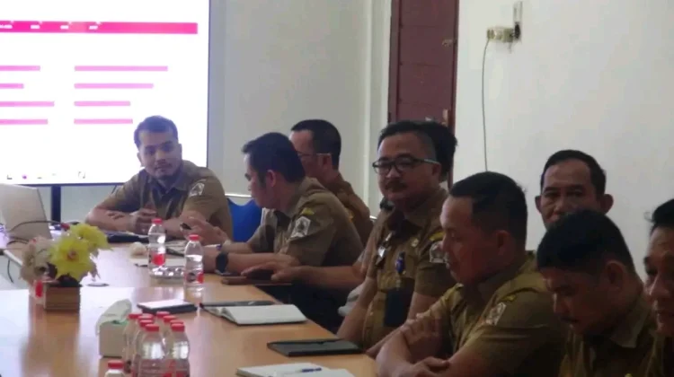 Wabup Yusman Zega Pimpin Rapat Tindak Lanjut Pedoman MCSP 2026 dari KPK