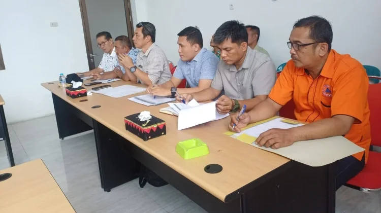 BPBD Kota Gunungsitoli Ikuti Rapat kerja dengan Komisi III DPRD Kota Gunungsitoli