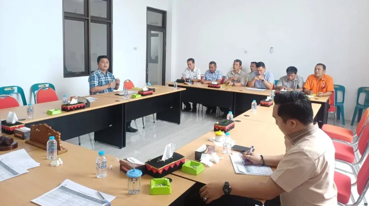 BPBD Kota Gunungsitoli Ikuti Rapat kerja dengan Komisi III DPRD Kota Gunungsitoli