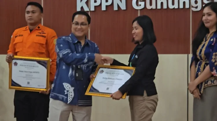 Penerima KPPN Gunungsitoli Awards Semester I Tahun Anggaran 2026
