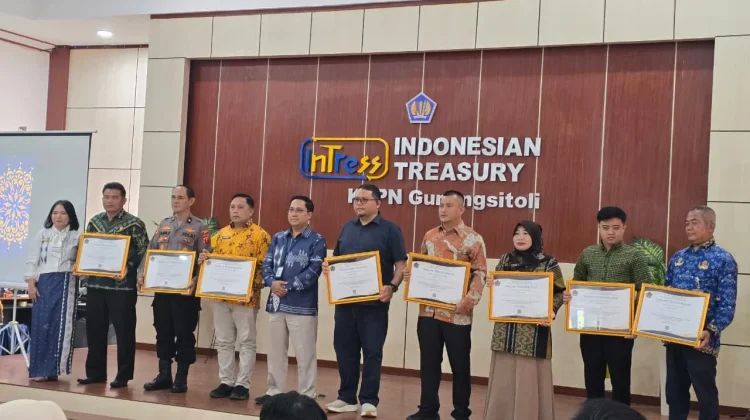 Penerima KPPN Gunungsitoli Awards Semester I Tahun Anggaran 2026