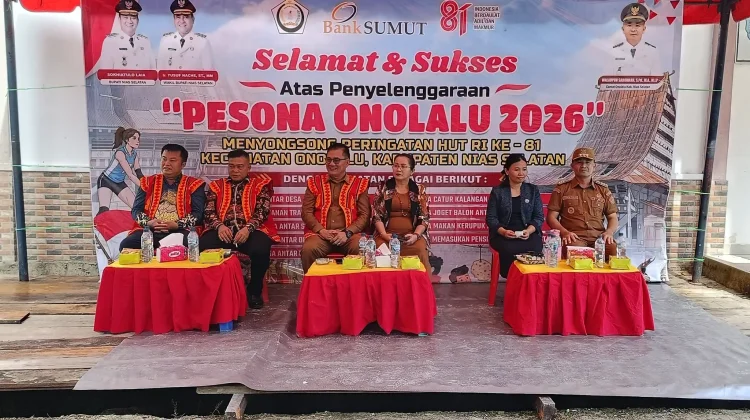 Bupati Nias Selatan Buka Pesona Onolalu, Jadikan Ajang Lestarikan Budaya Leluhur