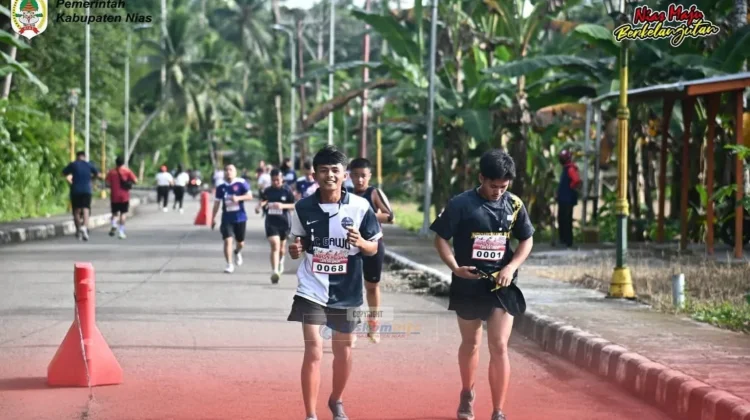 Lomba Lari 5K “Nias Fagohi” di Kabupaten Nias