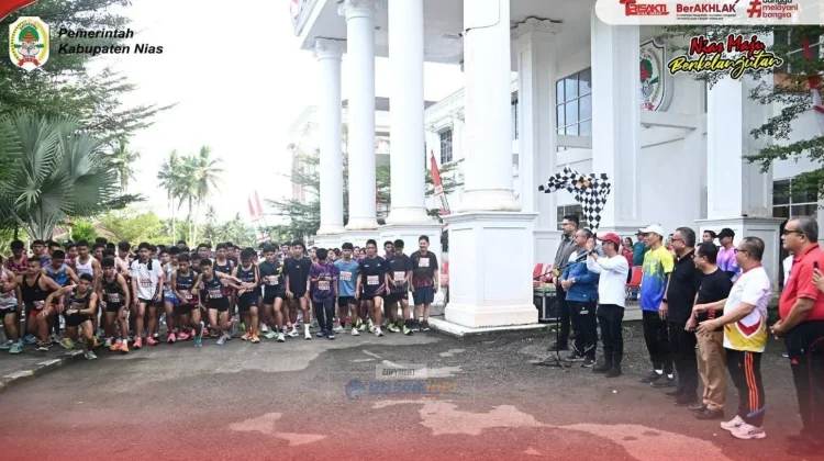 Lomba Lari 5K “Nias Fagohi” di Kabupaten Nias