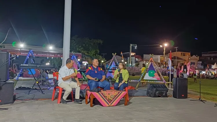 Semaraknya OSAlE di Lapangan Merdeka Gunungsitoli