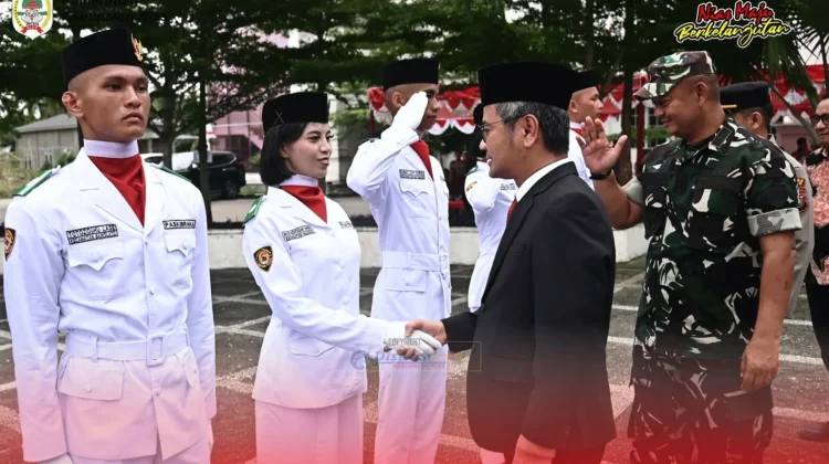 Bupati Nias Kukuhkan Paskibraka Tahun 2026