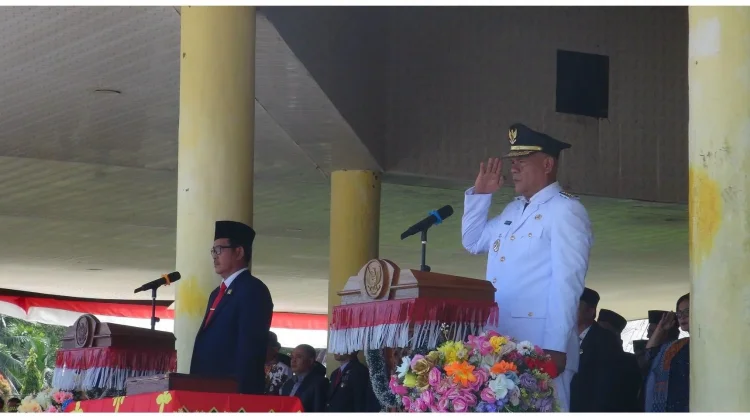 HUT ke-81 RI: Forkopimda dan Ribuan Warga Hadiri Upacara di Nias Utara