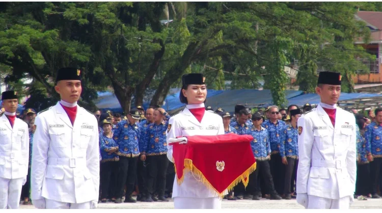 HUT ke-81 RI: Forkopimda dan Ribuan Warga Hadiri Upacara di Nias Utara