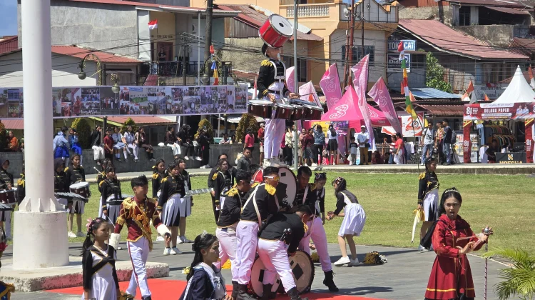 Drumband Gala Bimantara SMK Negeri 1 Gunungsitoli