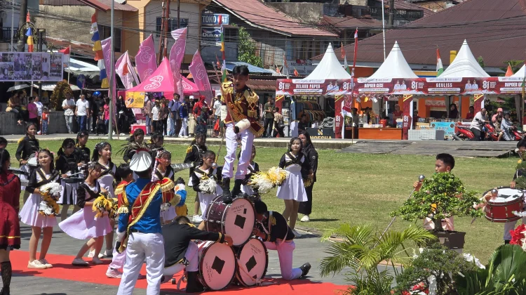 Drumband Gala Bimantara SMK Negeri 1 Gunungsitoli