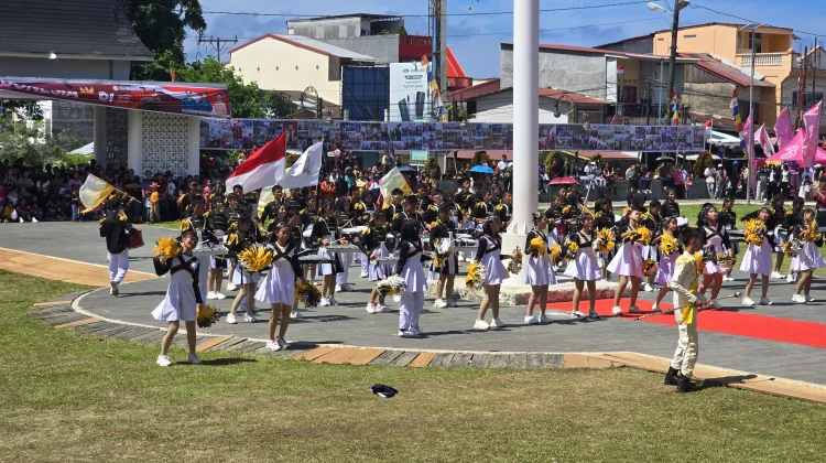 Drumband Gala Bimantara SMK Negeri 1 Gunungsitoli