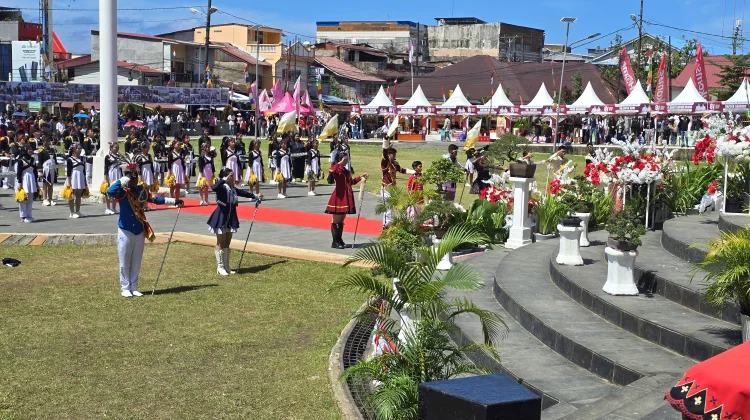 Drumband Gala Bimantara SMK Negeri 1 Gunungsitoli