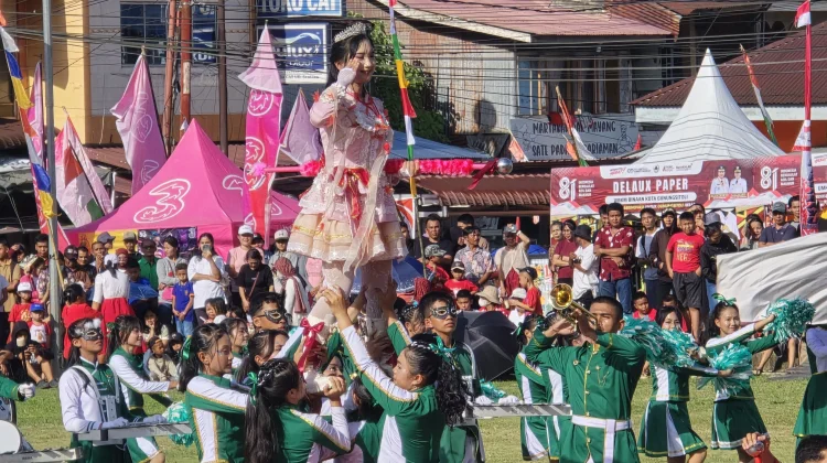 Smantig Band SMA Negeri 3 Gunungsitoli Pukau Penonton di Hari Kemerdekaan