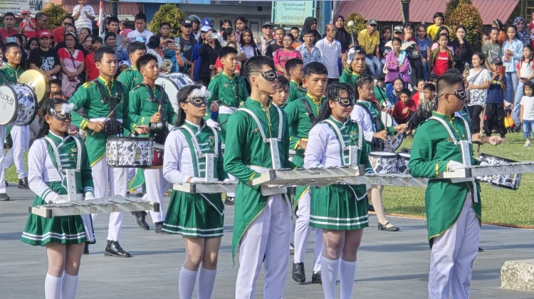 Smantig Band SMA Negeri 3 Gunungsitoli Pukau Penonton di Hari Kemerdekaan