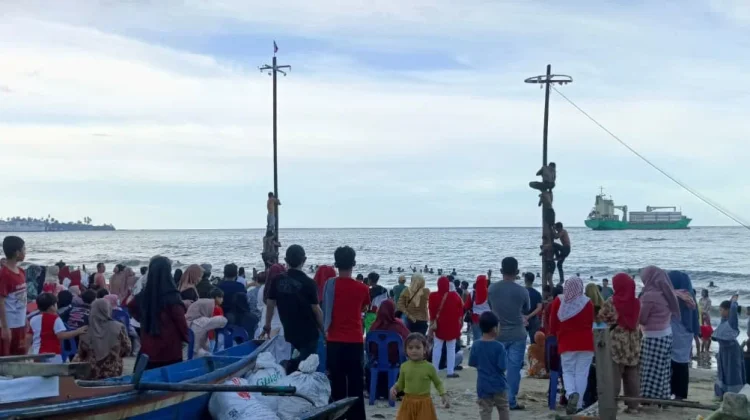 Semarak HUT RI ke-81 Kelurahan Saombo