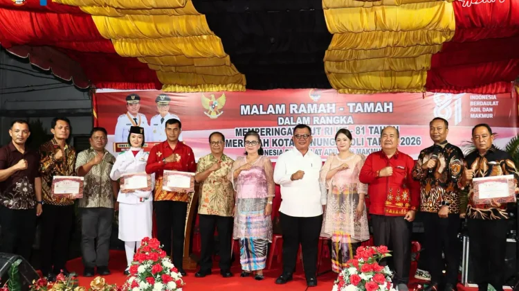 Sukses Melaksanakan Tugas, Walikota Gunungsitoli Apresiasi Paskibraka