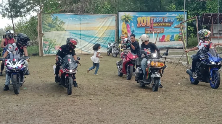Semarak Hut ke-81 Kemri Bikers Nias