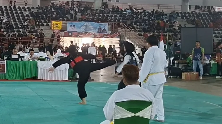 Atlit Silat Kota Gunungsitoli Peraih Medali di Sumut Open Pencak Silat Tournament