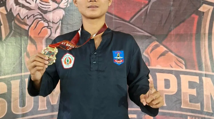 Atlit Silat Kota Gunungsitoli Peraih Medali di Sumut Open Pencak Silat Tournament