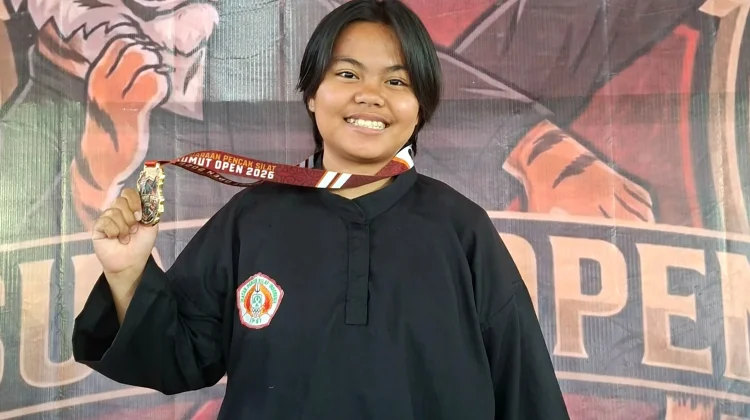 Atlit Silat Kota Gunungsitoli Peraih Medali di Sumut Open Pencak Silat Tournament