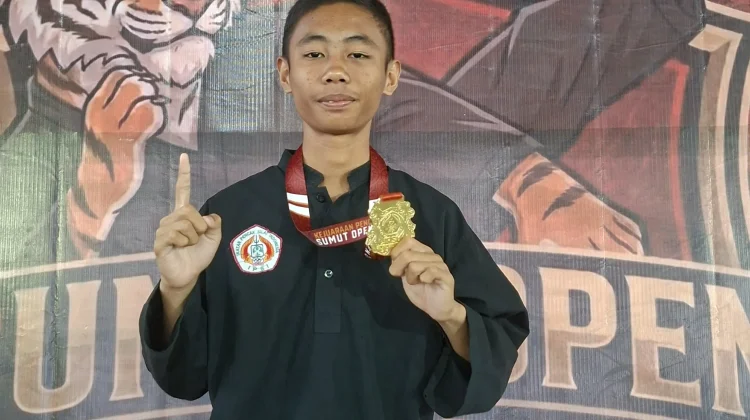 Atlit Silat Kota Gunungsitoli Peraih Medali di Sumut Open Pencak Silat Tournament
