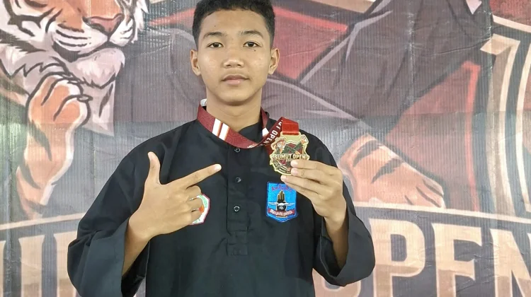 Atlit Silat Kota Gunungsitoli Peraih Medali di Sumut Open Pencak Silat Tournament
