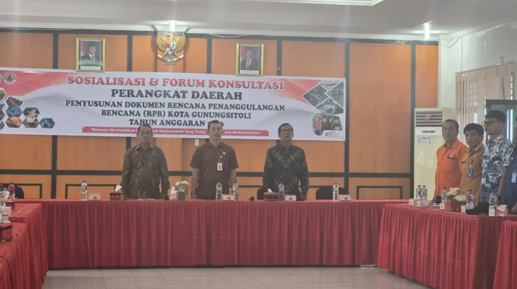 Penyusunan Dokumen Rencana Penanggulangan Bencana kota Gunungsitoli 2026