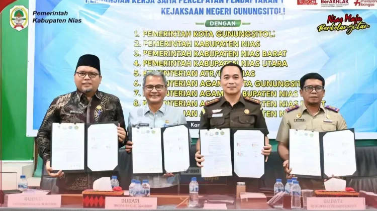 PKS Percepatan Pendaftaran Tanah Wakaf se-Provinsi Sumatera Utara
