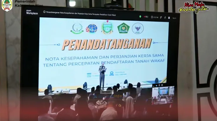 PKS Percepatan Pendaftaran Tanah Wakaf se-Provinsi Sumatera Utara