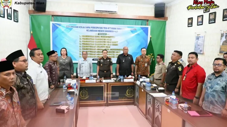 PKS Percepatan Pendaftaran Tanah Wakaf se-Provinsi Sumatera Utara
