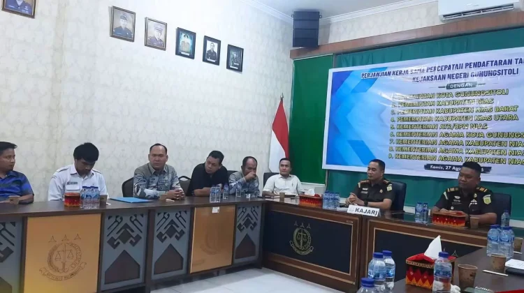 Koordinasi KPU Kepulauan Nias Dengan Kejari Perkuat Sinergi Hukum