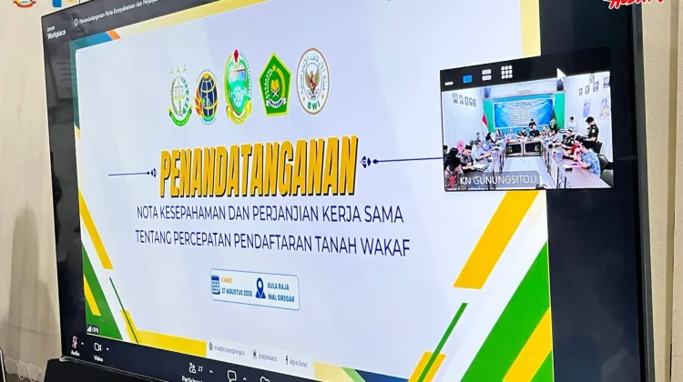 Pemkot Komit Sukseskan Akselerasi Sertifikasi Tanah Wakaf se-Kepulauan Nias