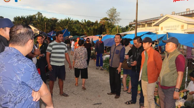 Pemko dan DPRD Gunungsitoli Bersinergi Tata Kembali Pasar Rakyat Utara