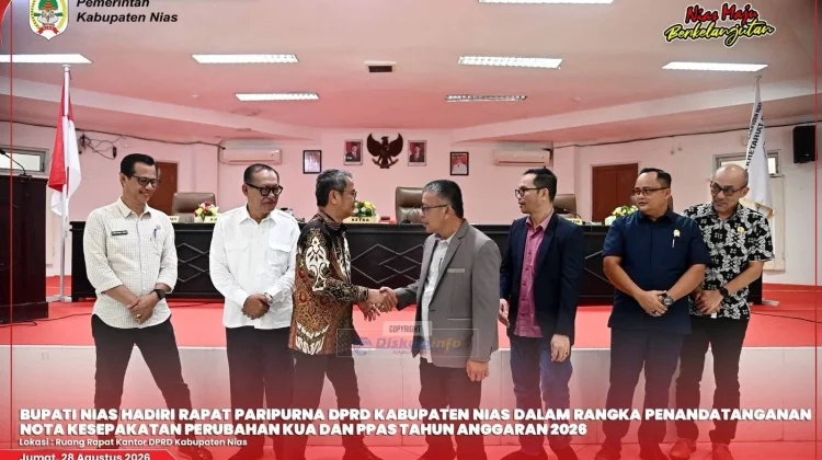 Rapat Paripurna Penandatanganan Nota Perubahan KUA dan PPAS Tahun 2026