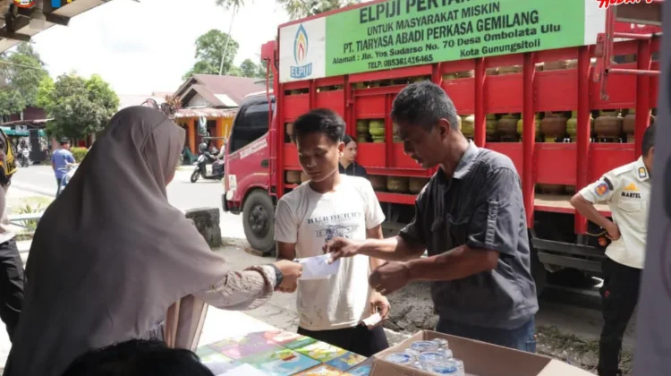 Pemkot Gunungsitoli Gelar Operasi Pasar LPG 3Kg di Desa Afia