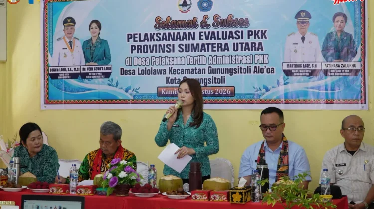Pemko Gunungsitoli Perkuat Sinergi Evaluasi Program PKK Tingkat Provinsi
