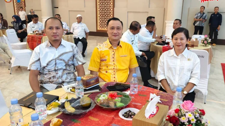 Sekda Gunungsitoli Hadiri Rakor GTRA 2026 di Kantor Gubernur Gubsu
