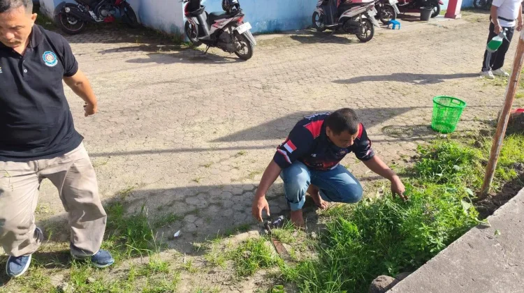 Pengujian Pompa Portabel YMT220 oleh Damkarmat Kota Gunungsitoli
