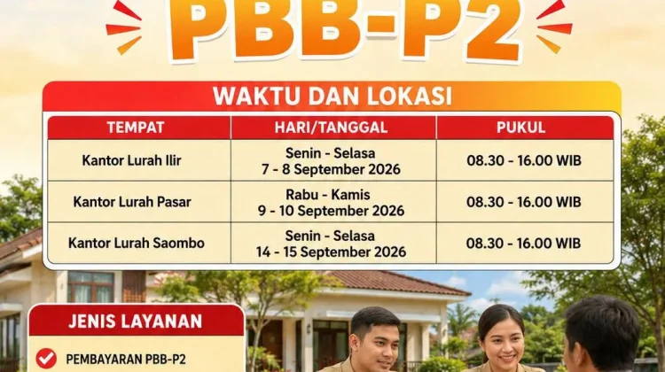 Bapenda Gunungsitoli Buka Layanan Jemput Bola PBB-P2 Keliling