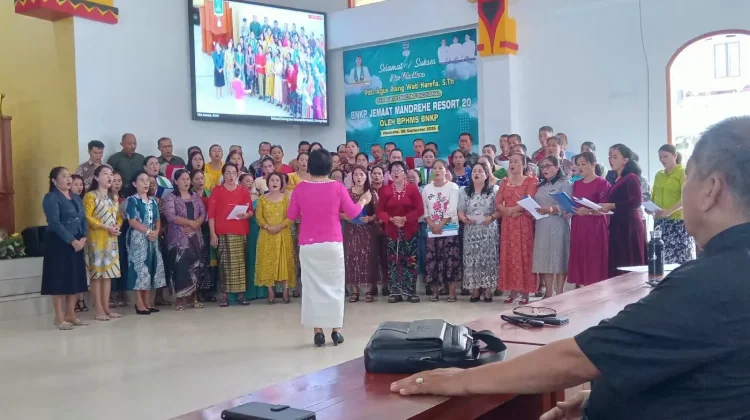Pdt. Agus Riang Wati Harefa Dilantik sebagai Pendeta Fungsional BNKP