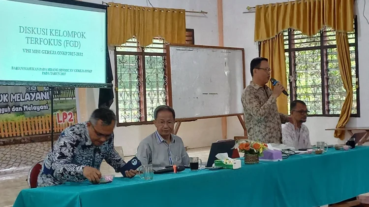 Gereja ONKP Gelar FGD Persiapan Sidang Sinode XV Tahun 2027
