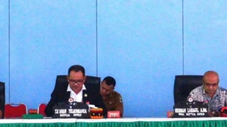 Bupati Nias Utara Tandatangani Nota Kesepakatan Perubahan KUA-PPAS APBD 2026