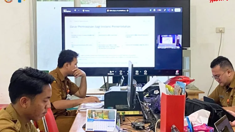 Cegah Ancaman Siber, Kominfo Gunungsitoli Ikuti Sosialisasi Jaring Komunikasi