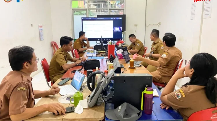 Cegah Ancaman Siber, Kominfo Gunungsitoli Ikuti Sosialisasi Jaring Komunikasi