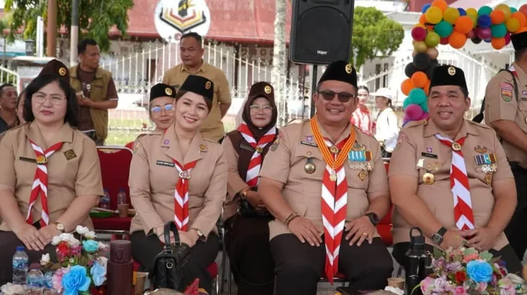 Ketua PKK Gunungsitoli Apresiasi Peran Pramuka dalam Membentuk Karakter Remaja