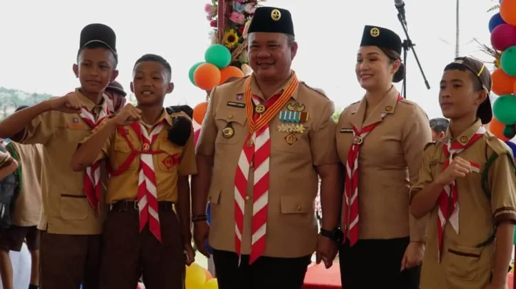 Ketua PKK Gunungsitoli Apresiasi Peran Pramuka dalam Membentuk Karakter Remaja
