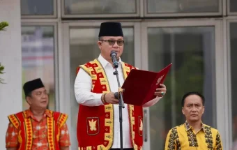 Pemko Gunungsitoli Gelar Upacara Hari Pendidikan Nasional