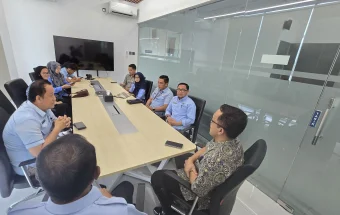 Kunjungan Panitia RRI Fest ke BPJS Kesehatan Cabang Gunungsitoli