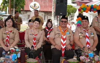 Ketua PKK Gunungsitoli Apresiasi Peran Pramuka dalam Membentuk Karakter Remaja