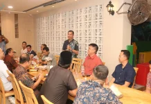 Pererat Silaturrahmi, Pemko Gunungsitoli Buka Puasa Bersama dengan TNI AL